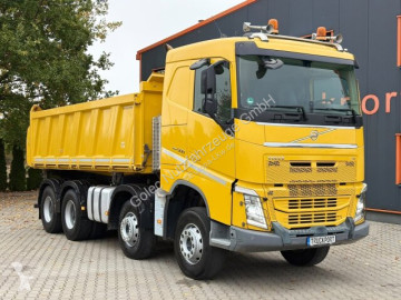 Volvo three-way side tipper truck