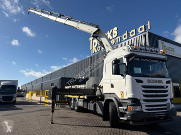 Scania crane truck