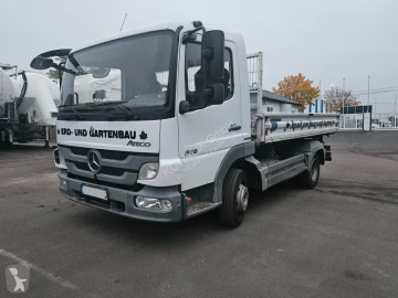 Mercedes three-way side tipper truck