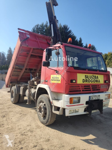 Steyr tipper truck