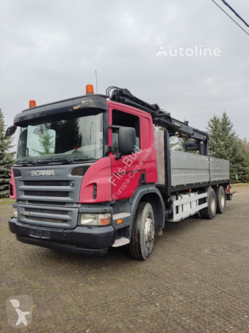Scania flatbed truck