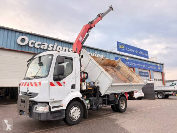 Renault three-way side tipper truck