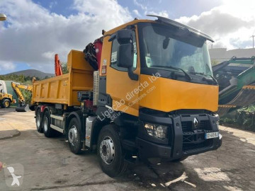 Renault two-way side tipper truck