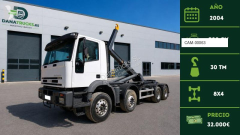 Iveco hook arm system truck