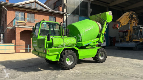 Merlo concrete mixer truck