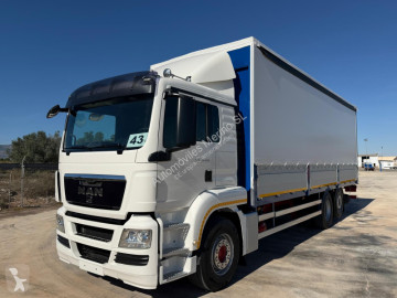 MAN tarp truck