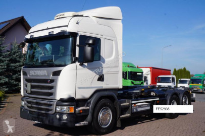Scania hook arm system truck