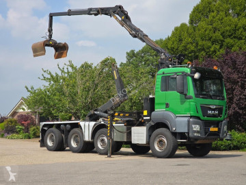 MAN WVT 43/480 480 WIERDA WIDESPREAD 8x4!! Z CRANE/HOOK/ROAD SYSTEM!! truck