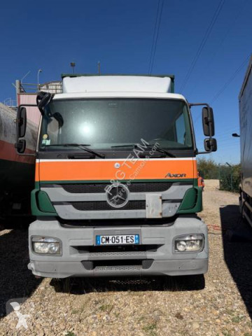 Mercedes gas carrier crane truck