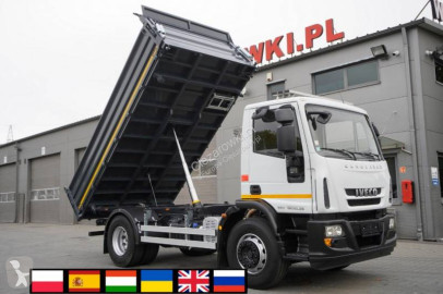 Iveco three-way side tipper truck
