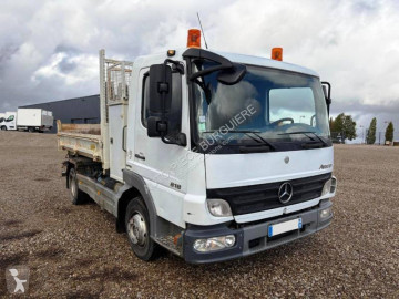 Mercedes three-way side tipper truck