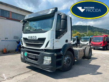 Iveco three-way side tipper truck