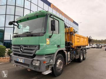 Mercedes two-way side tipper truck