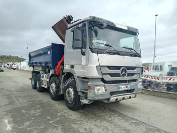 Mercedes two-way side tipper truck