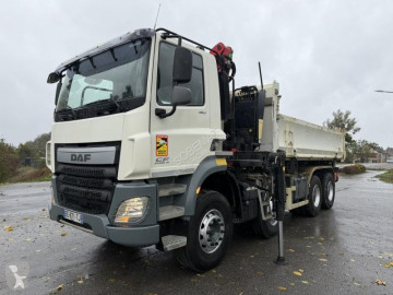 DAF two-way side tipper truck