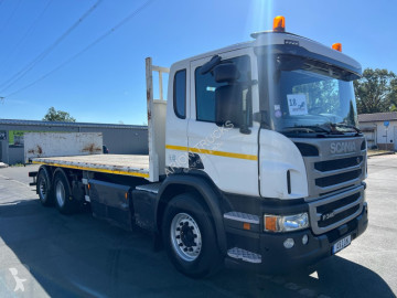 شاحنة Scania P 340 6x2 Plattform/CNG/Retarder/6,97m/A