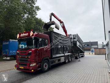 Scania crane truck
