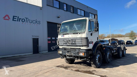 Lastbil Mercedes 3234 SK (V6 / BOITE MANUELLE / LAMES / GRAND PONT / BIG AXLE / MANUAL GEARBOX / STEEL SUSP.)