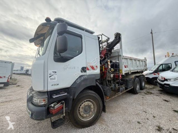 Renault three-way side tipper truck