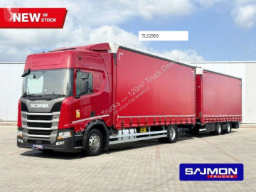 Camião Scania L R410 / ZESTAW TANDEM 120 M3 / 7,75 M + 7,75 M / SALON PL