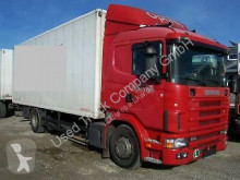 Lastbil Scania 114 L-340 Möbelkoffer transportbil begagnad