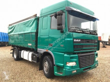DAF 95.430 XF Kempf Getreidekipper+ Plane LKW gebrauchter Dreiseitenkipper