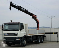 Camión DAF CF 85.380 Pritsche 6,60 m + KRAN / 6x4! caja abierta usado