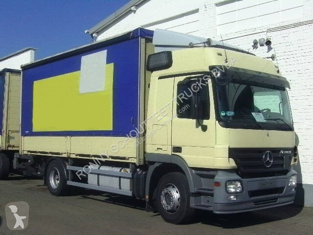 Used Mercedes Actros Box Truck Actros 1846l 4x2 Mbb Lbw 25 To