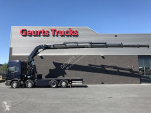 Camion plateau Scania 124 470 kran/kraan/crane/grua