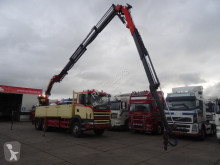 Camion plateau Scania 124-400 MET PALFINGER PK35000 + FLY JIP REMOTE CONTROL EN 5 EN 6E FUNCTIE
