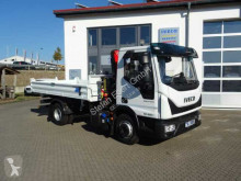 Iveco billenőkocsi teherautó Eurocargo ML80E22 Kipper + Kran Fassi F40 +Funk