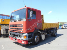 Teherautó DAF 95 ATI 350 használt hátra és egy oldalra billenő kocsi