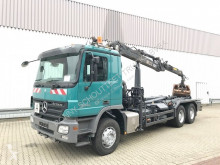 Camion benne Mercedes Actros 2646 LK 6x4 2646 LK 6x4 mit Kran Loglift 140S, Retarder