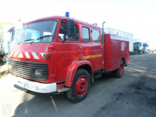 Camion Saviem SM SM 7 pompiers accidenté