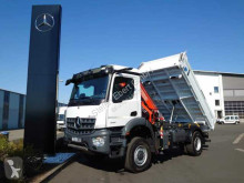Camion Mercedes Arocs 1832 AK 4x4 Kipper+Kran Fassi F120 + Funk benne neuf