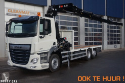 DAF flatbed truck СF 480 FAN Hiab 37 TM laadkraan Fabrieksnieuw