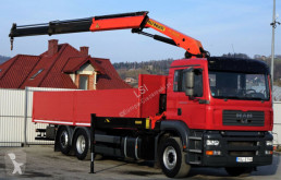 Camion MAN TGA 26.350 Pritsche 7,50m+Kran/FUNK*Top Zustand! plateau occasion