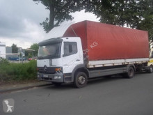 Camion savoyarde occasion Mercedes 1218 Plane Spriegel K-Haus LBW Klima Standh