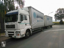 Камион шпригли втора употреба MAN TGA18.360PS mit Kran Hab XS 122 mit Funk Euro:4