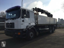 MAN 26.414 6x2 Pritsche +Kran Hab 185K+Zange truck used dropside