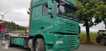 Камион камион за превоз на трупи втора употреба DAF XF105-460Super Spacs Cap G.Haus/Hoch Retarder