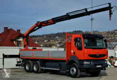 Renault Kerax 370 DXI Pritsche 7,00m+Kran *Topzustand! truck used flatbed