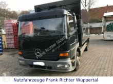 Camion Mercedes 1223 Getränkeaufbau, Schwenkwandaufbau plateau brasseur occasion