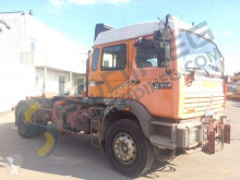 Camión Gancho portacontenedor Renault G260 Ampliroll