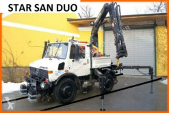 Ciężarówka zwyżka Unimog U 1400 ZWEIWEGE Road & RAIL way Schiene