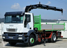 Iveco Stralis 310 Kipper 5,30m + Kran*4x2*Topzustand truck used flatbed