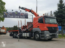 Teherautó Mercedes AXOR 2536 6x2 PALFINGER PK 15500 EURO 5 Kran használt platóoldalak plató