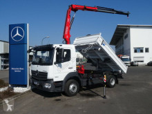 Mercedes tipper truck Atego 1224 KK Kipper+Kran+Funk+Greifersteuer