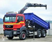 Camião MAN TGS 33.360 Kipper 4,90 m + Kran *6x6! basculante usado