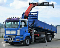MAN tipper truck TGA 26.400 Kipper 6,40 m + Kran* 6x4 Topzustand!